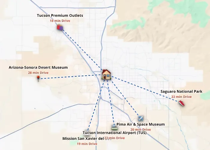 Charming 1-bed Apt, Cook-ready Kitchen, Laundry, 5-8 Mins To U Of A And Downtown Tucson